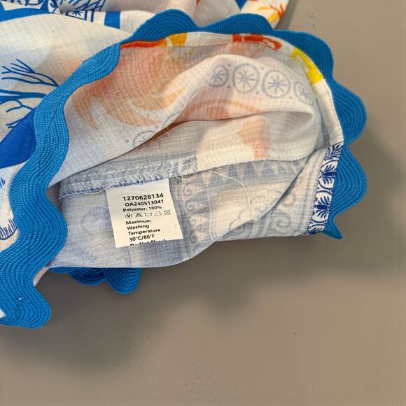 Commense Set | Summer Blue and White Top and Shorts - Picture 8 of 8